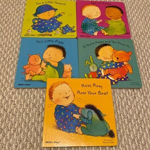 Set of 5 books child’s play kids
